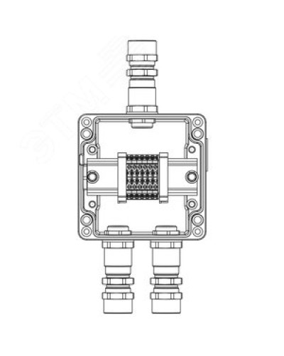 TBE-A-12-(6xCBC.2)-2xKA2MHK(A)-1xKA2MHK(C)1Ex e IIC Т5 Gb / Ex tb IIIC T95°C Db IP66 DKC (1201.121.22.121B) в Рыбинске Комутационные взрывозащищенные коробки Pintop.ru