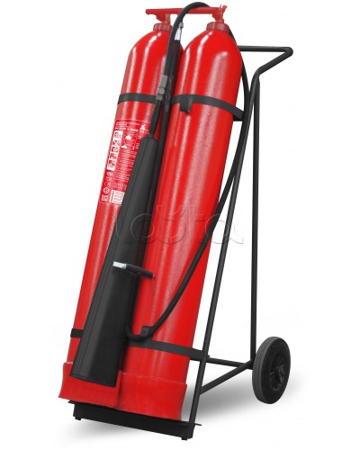 Огнетушитель ПОЖТЕХНИКА ОУ-50 Морской ИНЕЙ (144В, до 10 000V) 2х40л. (баллона по ГОСТ 949, раструб=1м) в Рыбинске Огнетушители Pintop.ru