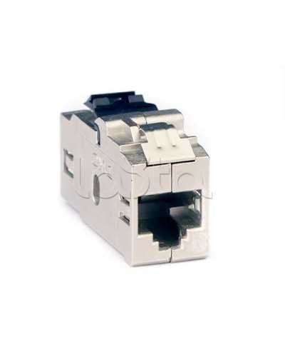 Модуль Keystone RJ45 CAT6 проходной экранированный, серебристый DKC RNK6FESL в Рыбинске Модули Keystone Pintop.ru