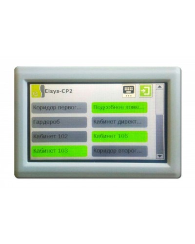 Клавиатура подсистемы охранной сигнализации Elsys-CP2 в Рыбинске Сетевая СКУД Elsys Pintop.ru