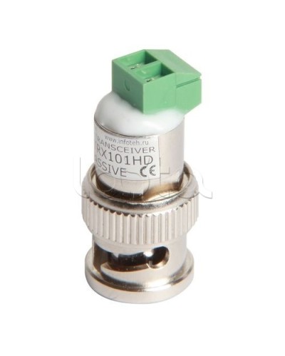 Приемопередатчик AHD/CVI/TVI видеосигнала миниатюрный пассивный Инфотех AVT-TRX101HD в Рыбинске Видеоусилители, Модуляторы, Делители Pintop.ru