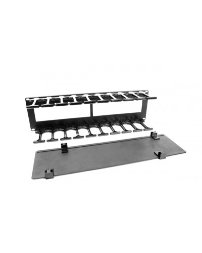 Органайзер кабельный горизонтальный 3U ЦМО (ГКО-П-3-9005) в Рыбинске Кабельные органайзеры Pintop.ru