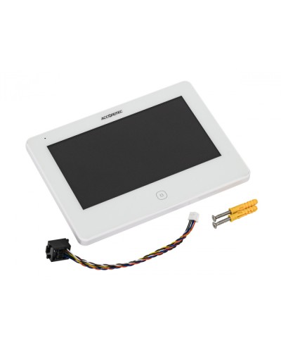 Монитор видеодомофон AccordTec AT-VD 770W WH в Рыбинске Абонентские IP устройства Pintop.ru