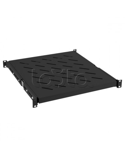 Полка выдвижная 1U Cabeus JE05-800-BK в Рыбинске Полки для шкафов и стоек Pintop.ru