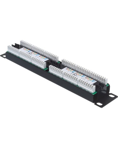 Панель коммутационная 10, 1U, 12 портов UTP, RJ-45, CAT 5e REXANT 04-0025 в Рыбинске Патч панель Pintop.ru