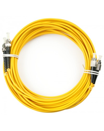 Шнур оптический duplex FC-ST 9/125 sm 15м LSZH Cabeus FOP(d)-9-FC-ST-15m в Рыбинске Патч-корды оптические Pintop.ru