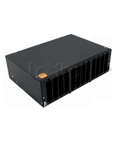 Бокс оптический универсальный 19 Hyperline FO-19V-3U-12xSLT-W130H30-96UN-BK в Рыбинске Коммутационные изделия Pintop.ru