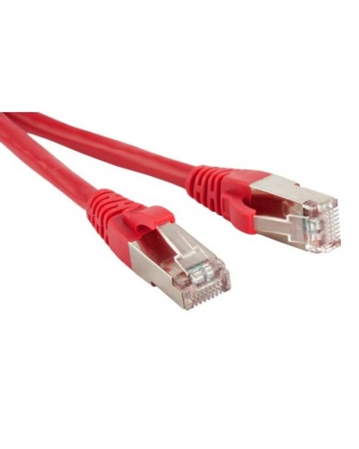 Патч-корд F/UTP Hyperline PC-LPM-STP-RJ45-RJ45-C6-3M-LSZH-RD в Рыбинске Патчкорды (медные) Pintop.ru