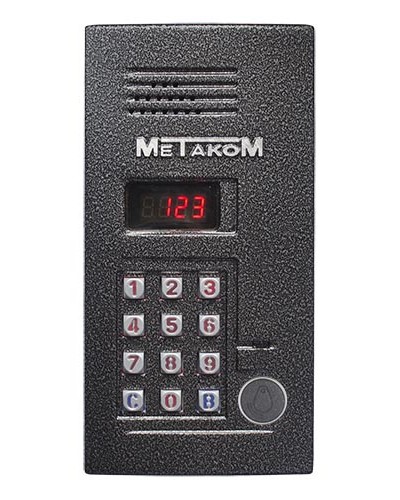 Блок вызова домофона Метаком MK2012-RFEVN в Рыбинске Блоки вызова многоабонентные Pintop.ru