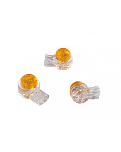 зажим соединительный скотч-лок, жила 0,4-0,7мм, (25 шт) Cabeus (KT1-UY) в Рыбинске Коннекторы и разъемы Pintop.ru