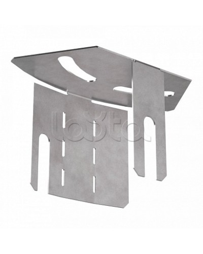 Крышка угла горизонтального изменяемого 0-45 градусов Стандарт 50 Промрукав (PR16.1003) в Рыбинске Аксессуары для кабель-канала Pintop.ru