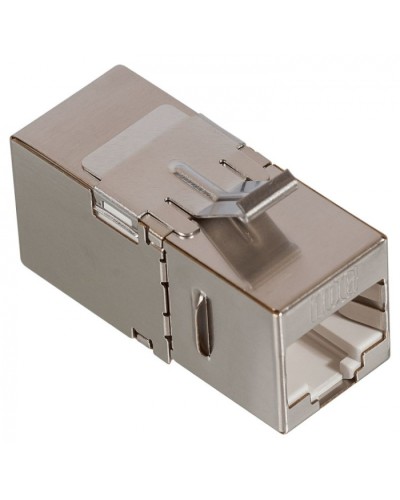 Повторитель портов RJ-45, экранированный, 90 градусов, кат.6A, формата Keystone LANMASTER LAN-KCP45S6A/90 в Рыбинске Проходные адаптеры Pintop.ru