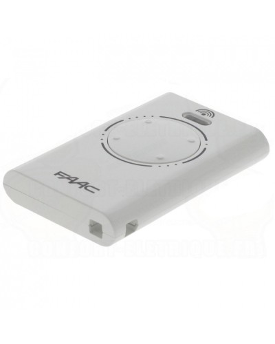 Брелок-передатчик 4-канальный Faac 787010 (белый) в Рыбинске Устройства радиоуправления для шлагбаумов и автоматики Pintop.ru