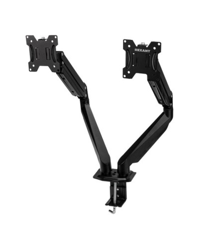 Кронштейн для двух мониторов 13-32, настольный с газлифтом, серия PROFI REXANT 38-0357 в Рыбинске Системы видеонаблюдения Pintop.ru