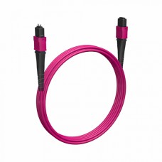 Кабельная сборка MPO(F) -MPO(M)-12 волокон 50/125 OM4, 5 m Cabeus (FOP-50-OM4-12-MPO(F)-12-MPO(M)-B-5m)