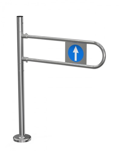 Калитка Ростов-Дон К11М лв ХРОМ (без дуги) Ростов-Дон в Рыбинске Калитки Pintop.ru