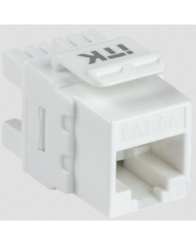ITK Модуль Keystone Jack кат.5E UTP 110 IDC 180град (CS1-1C5EU-12) в Рыбинске Модули Keystone Pintop.ru