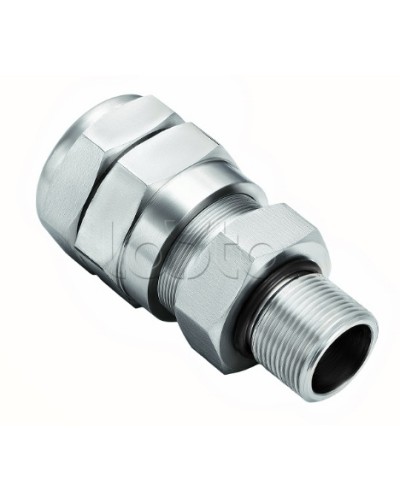 Кабельный ввод для бронированного кабеля с уплотнением внутренней оболочки кабеля резьбой G1/2, внешним диаметром кабеля D= 8-12мм и проходным диаметром кабеля d= 4-8 мм Спектрон КВБ-12/8-М-G1/2 в Рыбинске Аксессуары для кабель-канала Pintop.ru