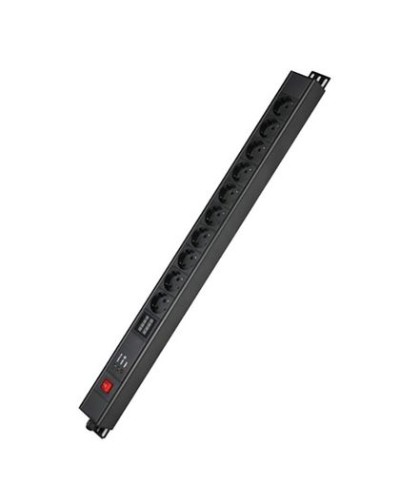 Блок распределения питания вертикальный для 19 шкафов DKC R5VSH10SWOPAM в Рыбинске Блоки розеток Pintop.ru