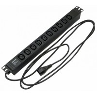 Блок розеток Hyperline SHE19-10IEC-2.5IEC