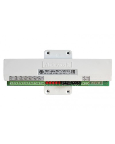 Видеокоммутатор сетевой Метаком MKV-CVN2018 в Рыбинске Блоки коммутации многоабонентные Pintop.ru