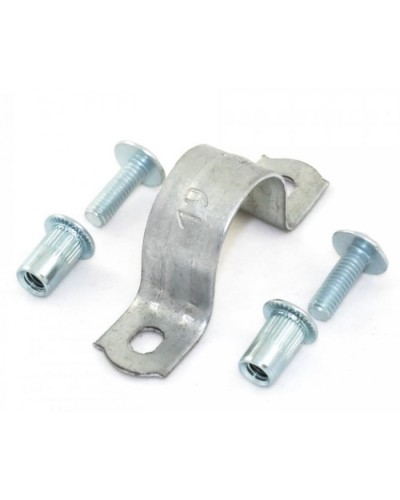 Комплекты для крепления ОКЛ с использованием винта, заклепки и скобы СМД 21-22 (100 шт) Промрукав (PR08.5032) в Рыбинске Держатели, клипсы, скобы Pintop.ru