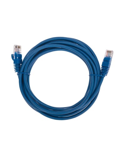 Патч-корд U/UTP, CAT 5e, RJ45-RJ45, 26AWG, LSZH, синий, 3м REXANT 02-0104-3 в Рыбинске Патчкорды (медные) Pintop.ru