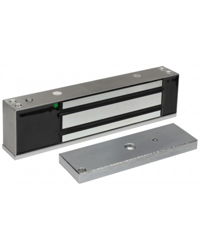 Smartec ST-EL523DLW-SS - Электромагнитный замок, уличное исполнение, СИД, датчик положения двери, IP68, нержавеющая сталь, усилие 520-540 кг. в Рыбинске Электромагнитные замки Pintop.ru