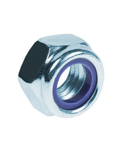 Гайка М8 с контрящим кольцом (DIN 985) (200 шт/уп) Промрукав (PR08.3623) в Рыбинске Крепеж Pintop.ru