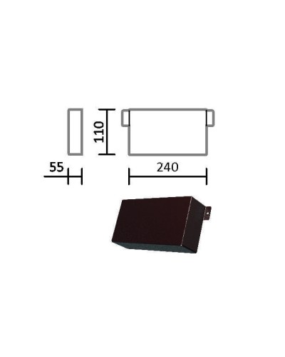 Монтажный кожух Vizit МК-400CB в Рыбинске Аксессуары для многоабонентных систем Pintop.ru