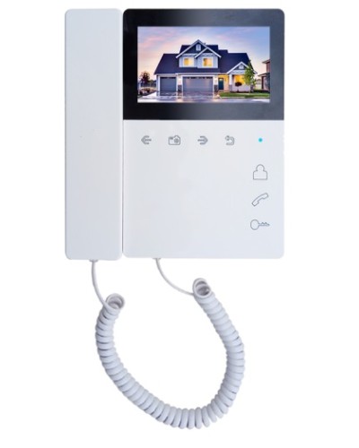 Монитор цветного видеодомофона Tantos Elly-S с трубкой VZ в Рыбинске Абонентские видеоустройства Pintop.ru