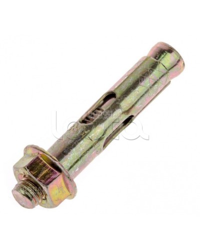 Анкерный болт с гайкой оцинкованный М8/10х40 (50 шт/уп) Промрукав (PR08.3615) в Рыбинске Крепеж Pintop.ru