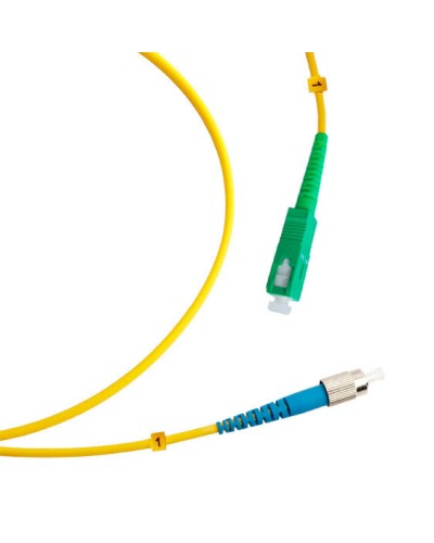 Шнур оптический simplex SC/APC-FC/UPC 9/125 sm 1,5м LSZH Cabeus FOP(s)-9-SC/APC-FC/UPC-1,5m в Рыбинске Патч-корды оптические Pintop.ru