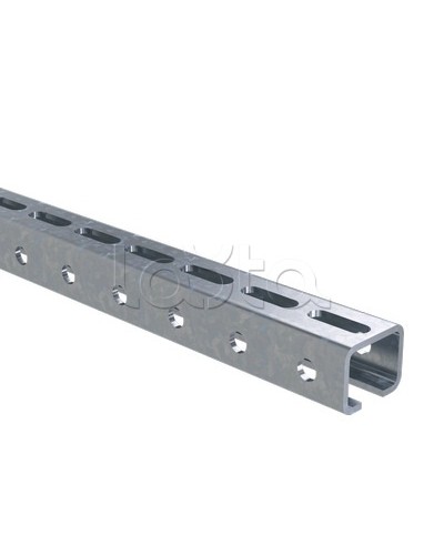 C-профиль 51х40х4 L1000 горячеоцинкованный DKC BPM5110HDZ в Рыбинске Аксессуары для стоек и шкафов Pintop.ru