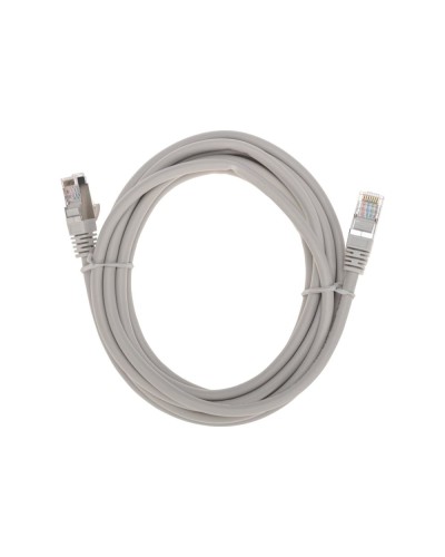 Патч-корд S/FTP, CAT 6A (10G), RJ45-RJ45, 28AWG, LSZH, серый, 3м REXANT 02-0390-3 в Рыбинске Патчкорды (медные) Pintop.ru