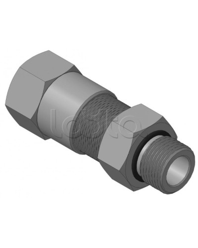 Кабельный ввод для бронированного кабеля с уплотнением внутренней оболочки кабеля резьбой G1/2, внешним диаметром кабеля Dm=14-18 мм и проходным диаметром кабеля d=8-12 мм Спектрон КВБ-18/12-Н-G1/2 в Рыбинске Аксессуары для кабель-канала Pintop.ru