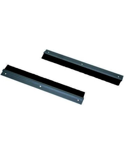 Ввод щеточный 19, 1U для настенных, напольных шкафов (черный) TLK-BRSH-1U-BK в Рыбинске Аксессуары для стоек и шкафов Pintop.ru