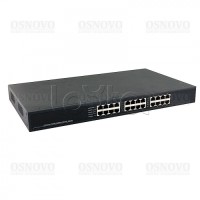 PoE-инжектор Gigabit Ethernet на 12 портов OSNOVO Midspan-12/180RG