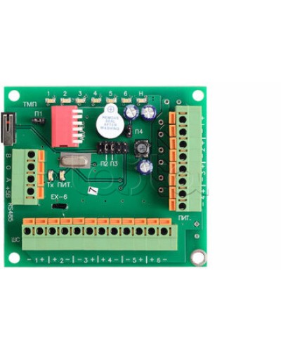 Модуль расширителя шлейфов Полисервис EX-6-1 в Рыбинске Модули сопряжения Pintop.ru