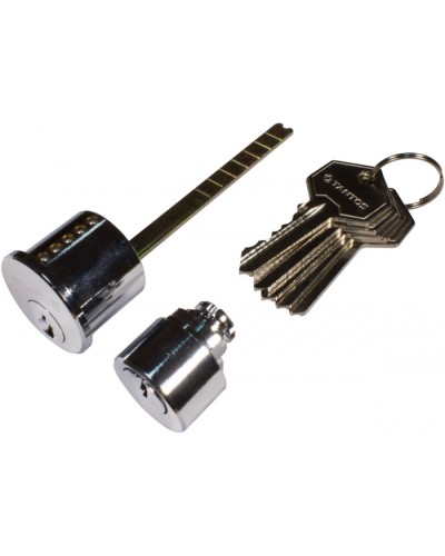 Цилиндр в комплекте с 5 ключами Tantos Цилиндр для TS-EL2369SS в Рыбинске Электромеханические замки Pintop.ru