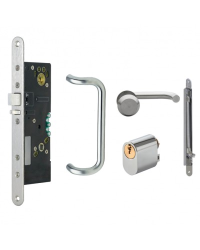 Готовый комплект для установки замка RusGuard Моторный замок RG-Lock 595 (KIT) (Комплект) в Рыбинске Защелки Pintop.ru