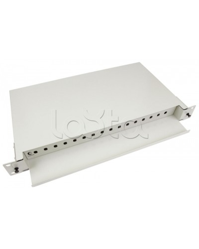 Бокс оптический 19, 1U на 16 ST/FC портов Cabeus ODF-19-16-ST в Рыбинске Кросс оптический Pintop.ru