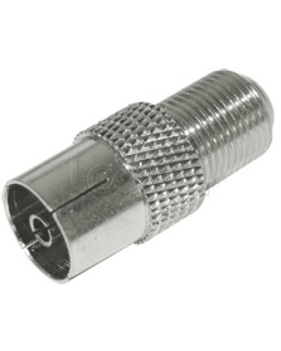 Переходник гнездо F - гнездо TV (100шт/уп) REXANT 05-4301 в Рыбинске Коннекторы Pintop.ru