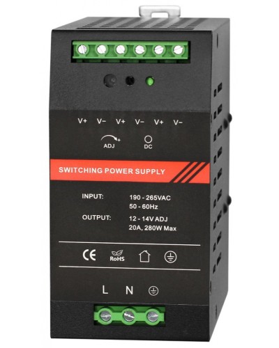 Блок питания Smartec ST-PS120DDU-BK в Рыбинске Дополнительное оборудование для СКУД Pintop.ru