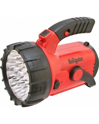 Фонарь Navigator 94 960 NPT-SP06-ACCU Прожект/кемп. 23+18+4LED, аккум.4В, 2Ач. в Рыбинске Источники света(Лампы) Pintop.ru