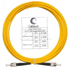 Шнур оптический simplex ST-ST 9/125 sm 7м LSZH Cabeus FOP(s)-9-ST-ST-7m