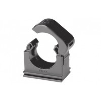 Держатель с крышкой DN 10 мм, полиамид, цвет чёрный DKC PASW10N