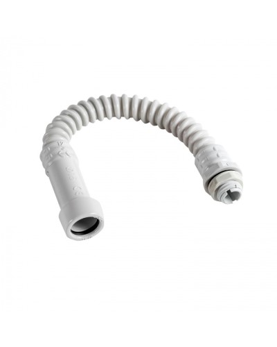 CXS16 Гибкий поворот «труба-коробка» D16мм (1уп = 20шт) Экопласт (43316-20) в Рыбинске Повороты, муфты, тройники Pintop.ru