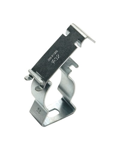 Держатель с крышкой D20 оцинкованная сталь DKC 6044-A20 в Рыбинске Держатели, клипсы, скобы Pintop.ru