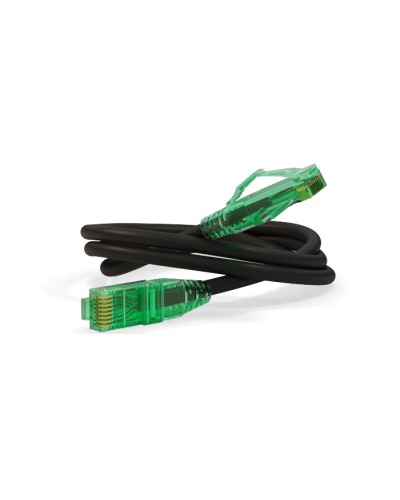 Патч-корд Hyperline PC-LPM-UTP-RJ45-RJ45-C6a-1M-LSZH-BK в Рыбинске Патчкорды (медные) Pintop.ru